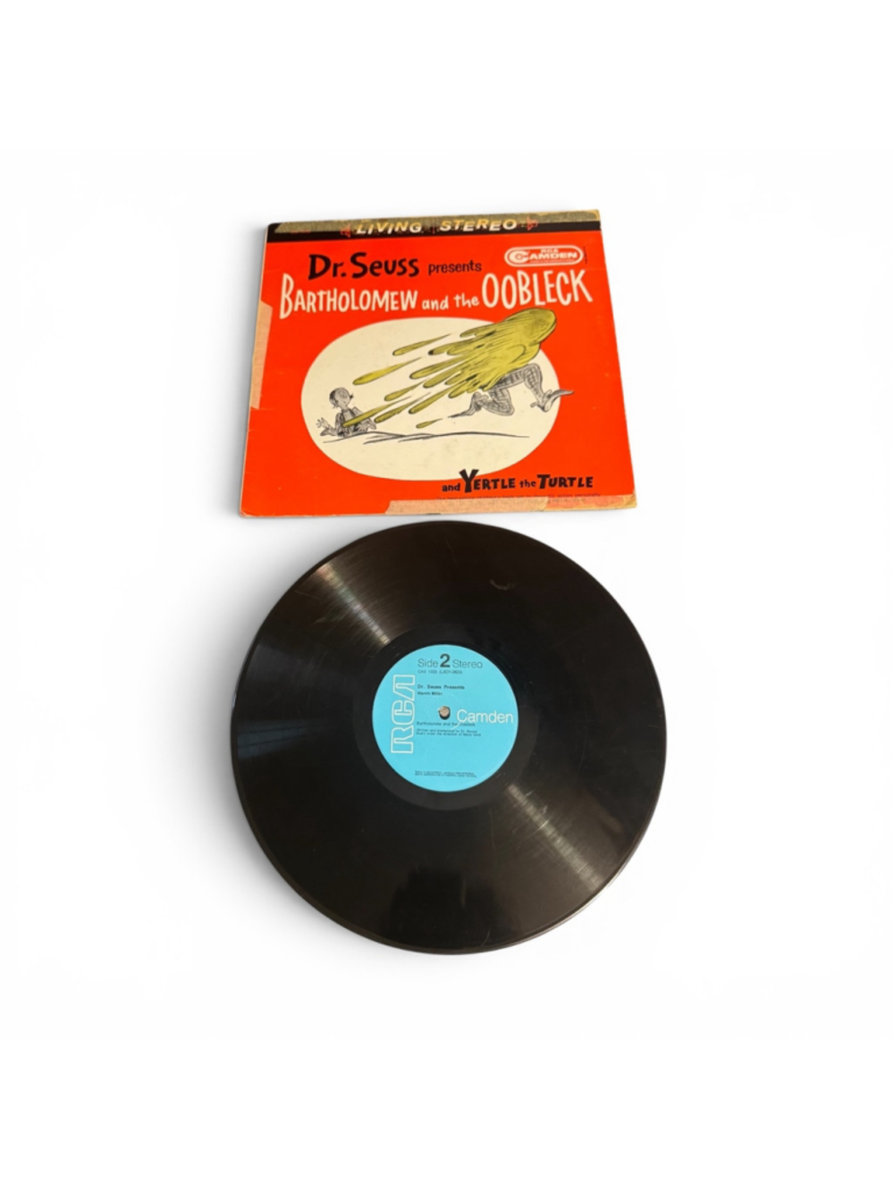 1961 RCA Camden Dr. Seuss Bartholomew and the Oobleck Vinyl Record